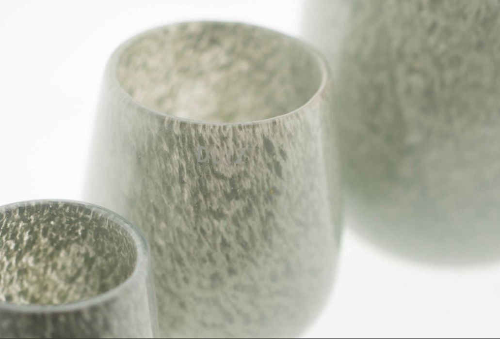 Vase Barrel grey