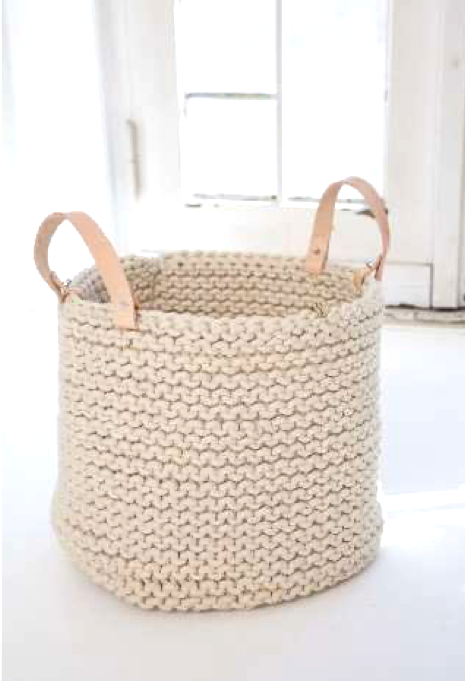 Strickkörbe natur Firma Dahelnburg