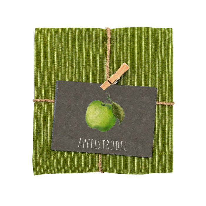 Küchengeschenke Zuckerstern grün/grau