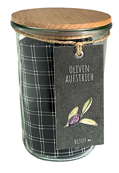 Küchengeschenke  Zuckerstern schwarz/ natur