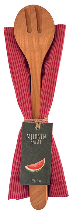 Küchengeschenke  Zuckerstern Rot / Schwarz