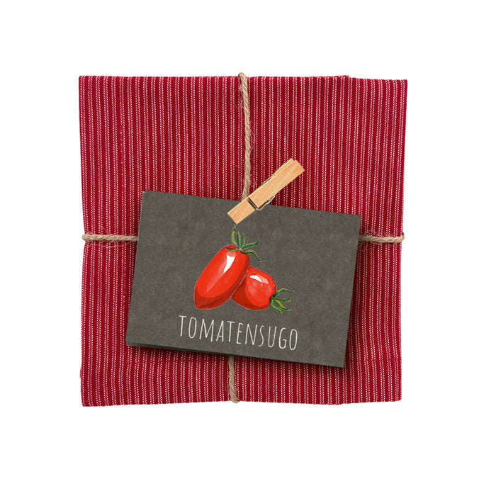 Küchengeschenke  Zuckerstern Rot / Schwarz