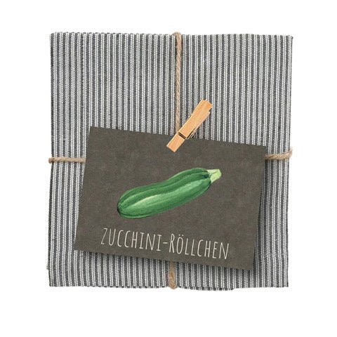 Küchengeschenke Zuckerstern grün/grau