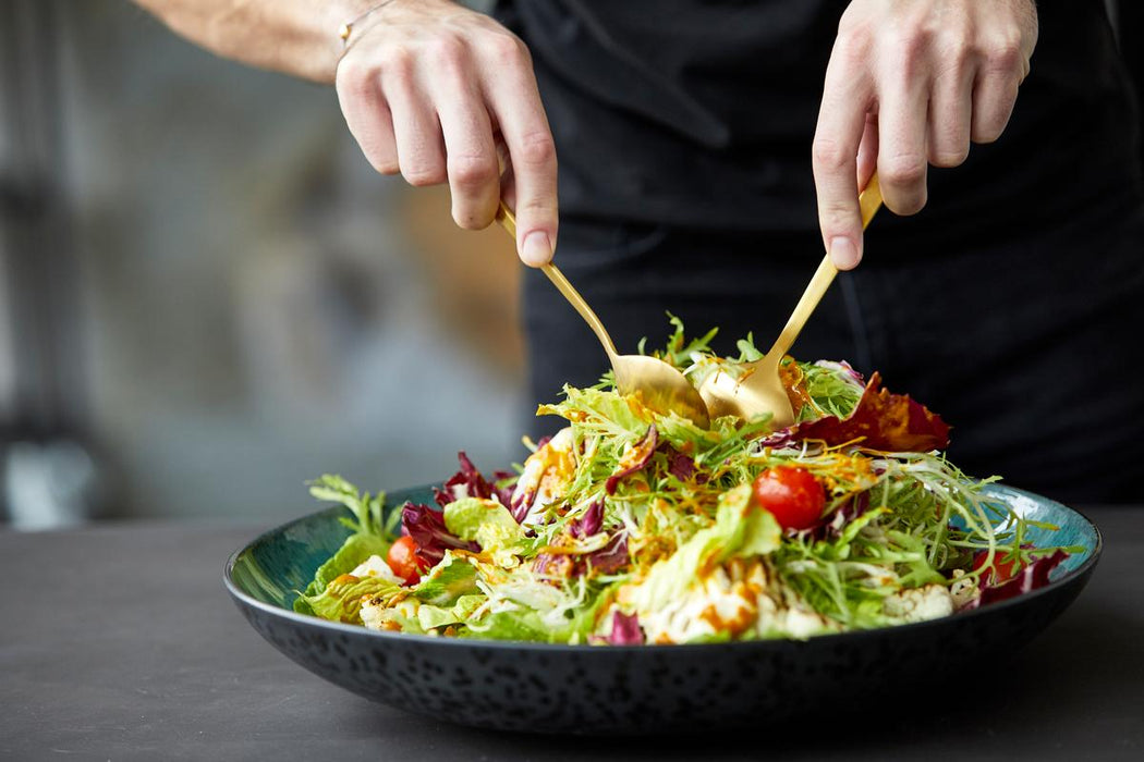 Bitz grosse Schale black/green