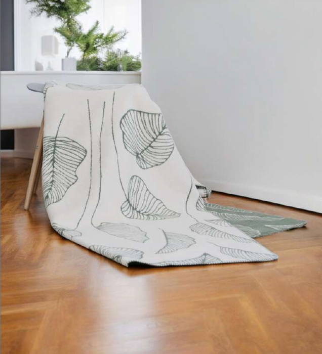 Kuscheldecke Berit grün