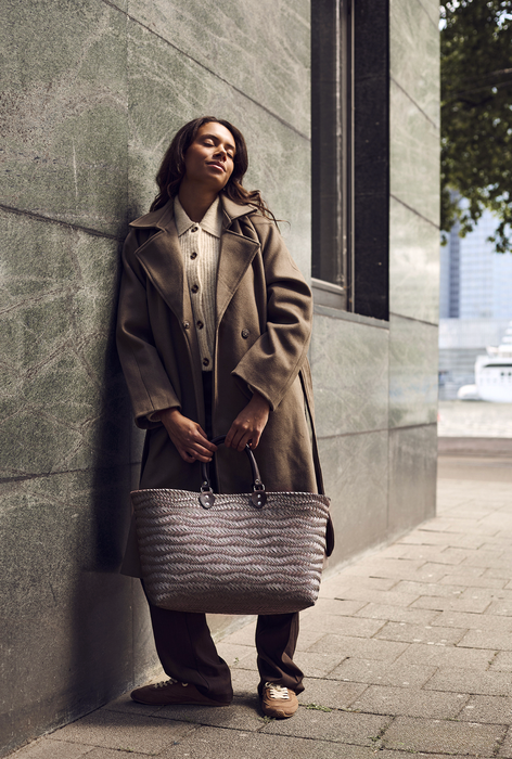 DUNE Shopper dark nude