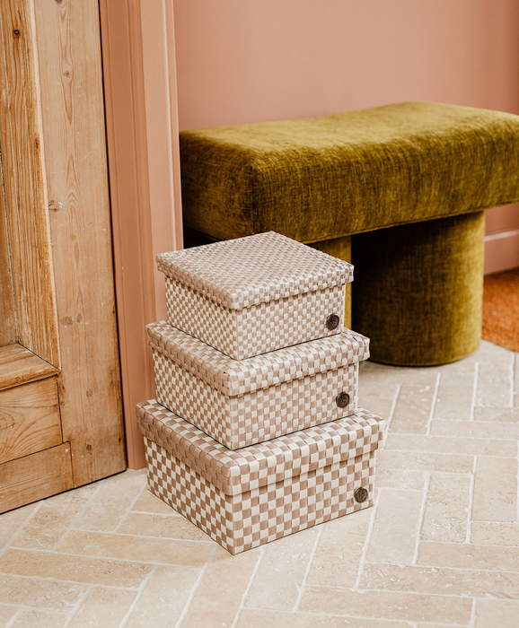 CUBE Basket Set caffee latte