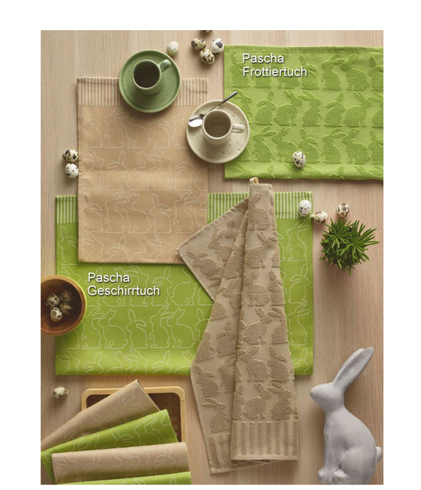 Geschirrtuch Hasen