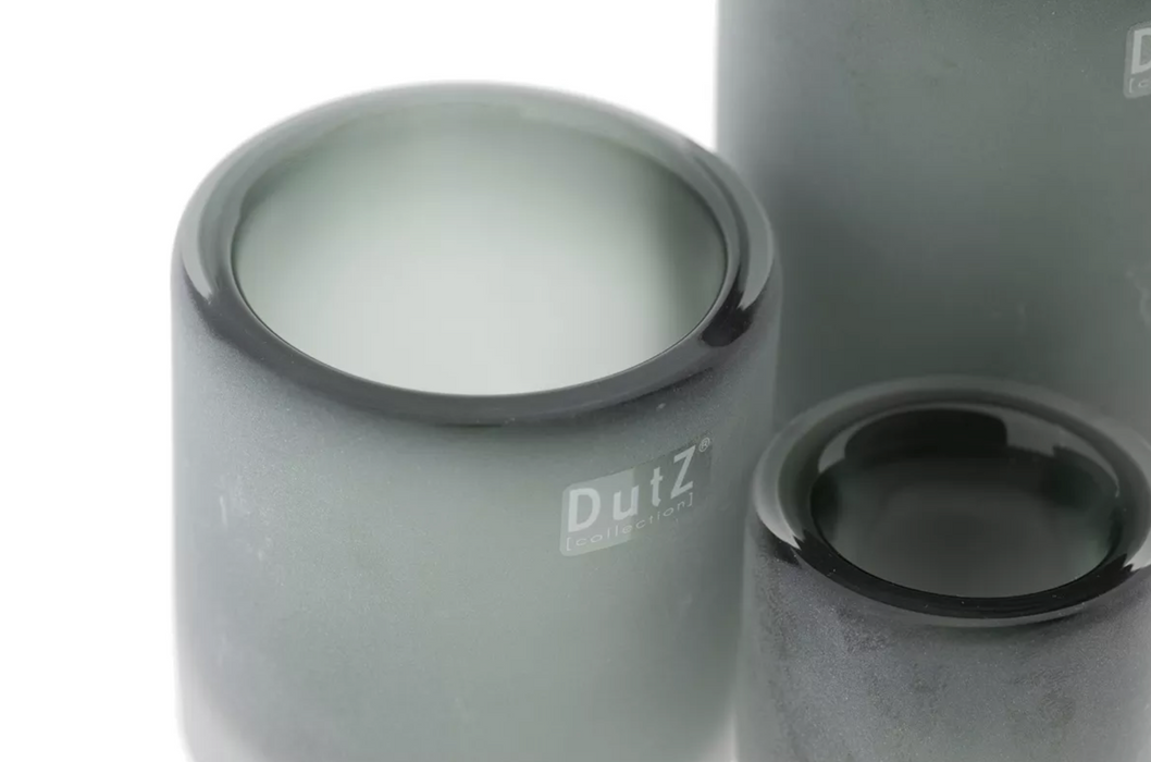 NEU Kerzenglas Grey matt ab September lieferbar