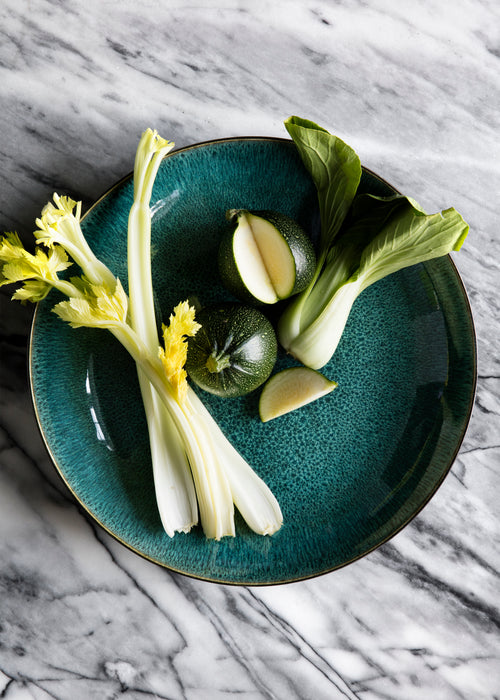 Bitz grosse Schale black/green