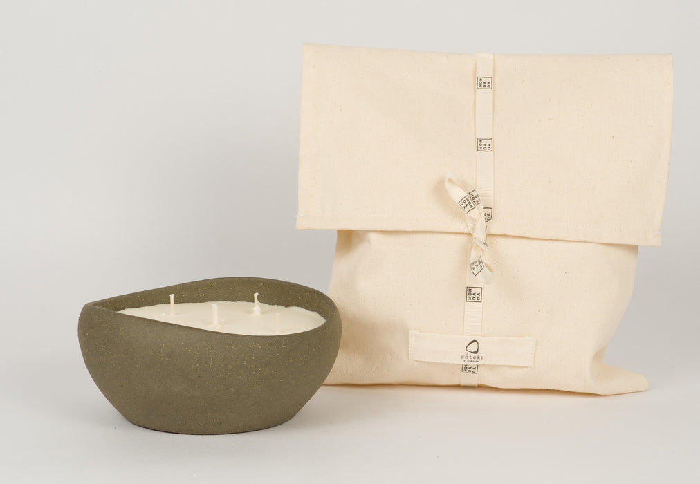 Doteki Olive Duftkerze von Mondada