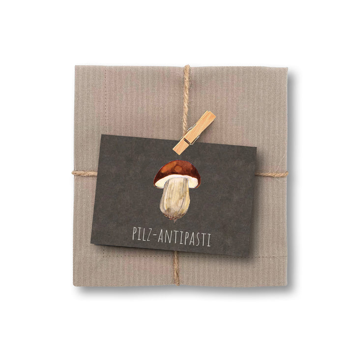 NEU!  Küchentücher mit Rezeptkärtchen