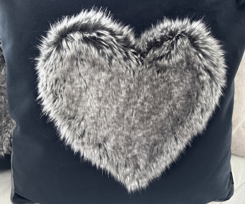 Kissen Love Fellherz