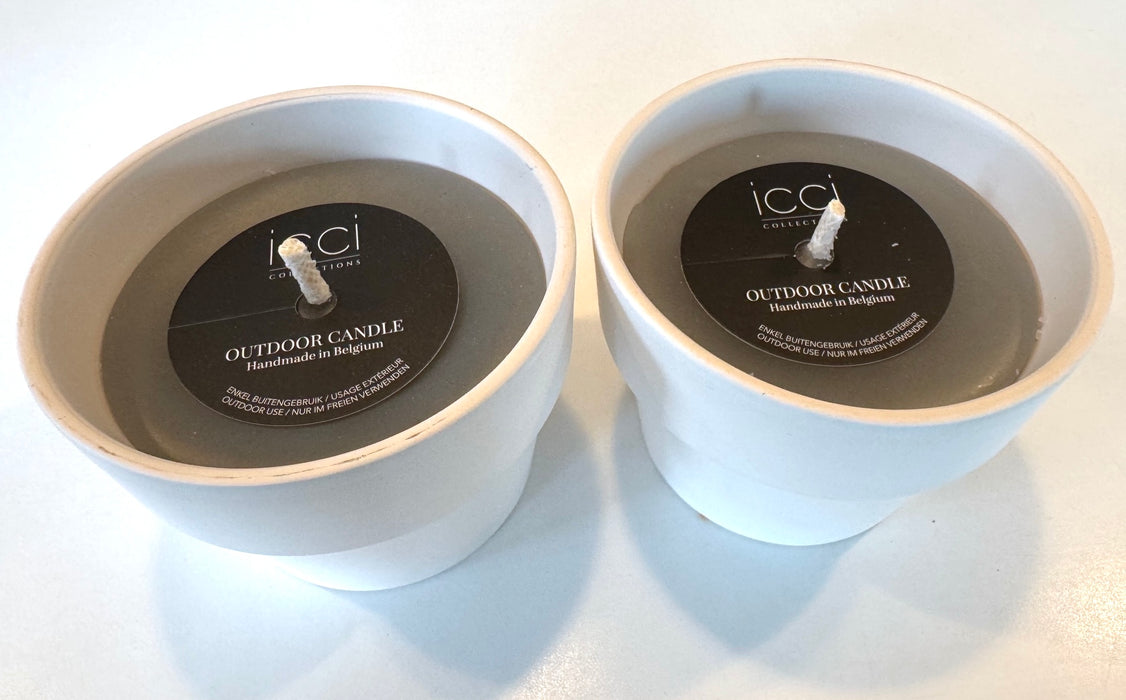 ICCI Outdoor-Kerze 2er Set