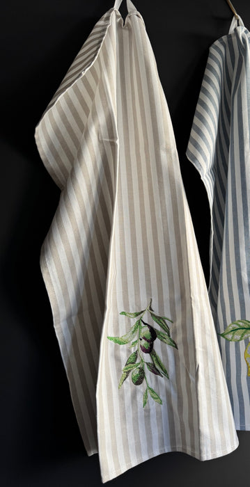 Geschirrtuch Olivenzweig